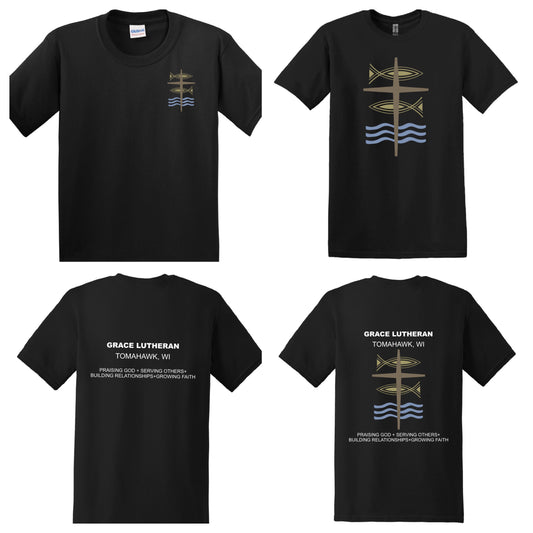 Black Grace Lutheran T-Shirt