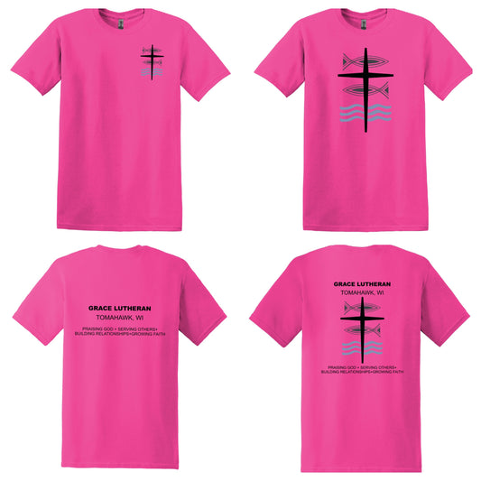 Pink Grace Lutheran T-Shirt