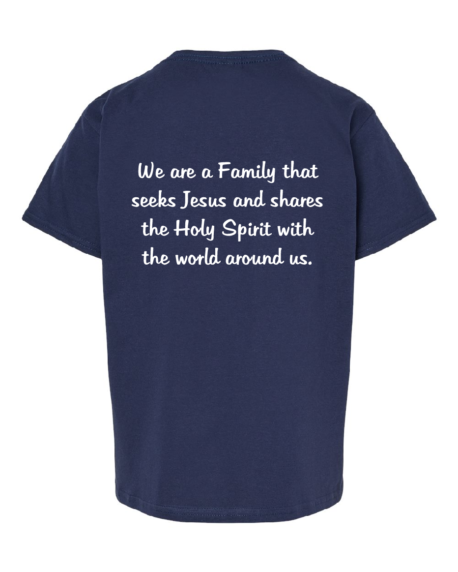 Adult T shirt Navy