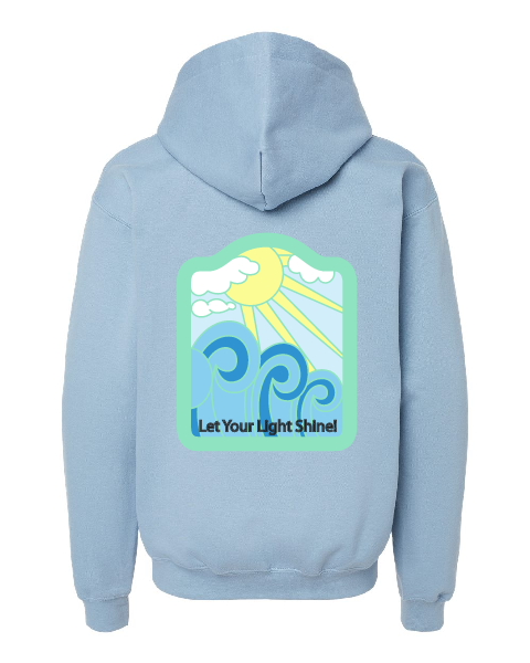 Youth Hoodie Stone Blue