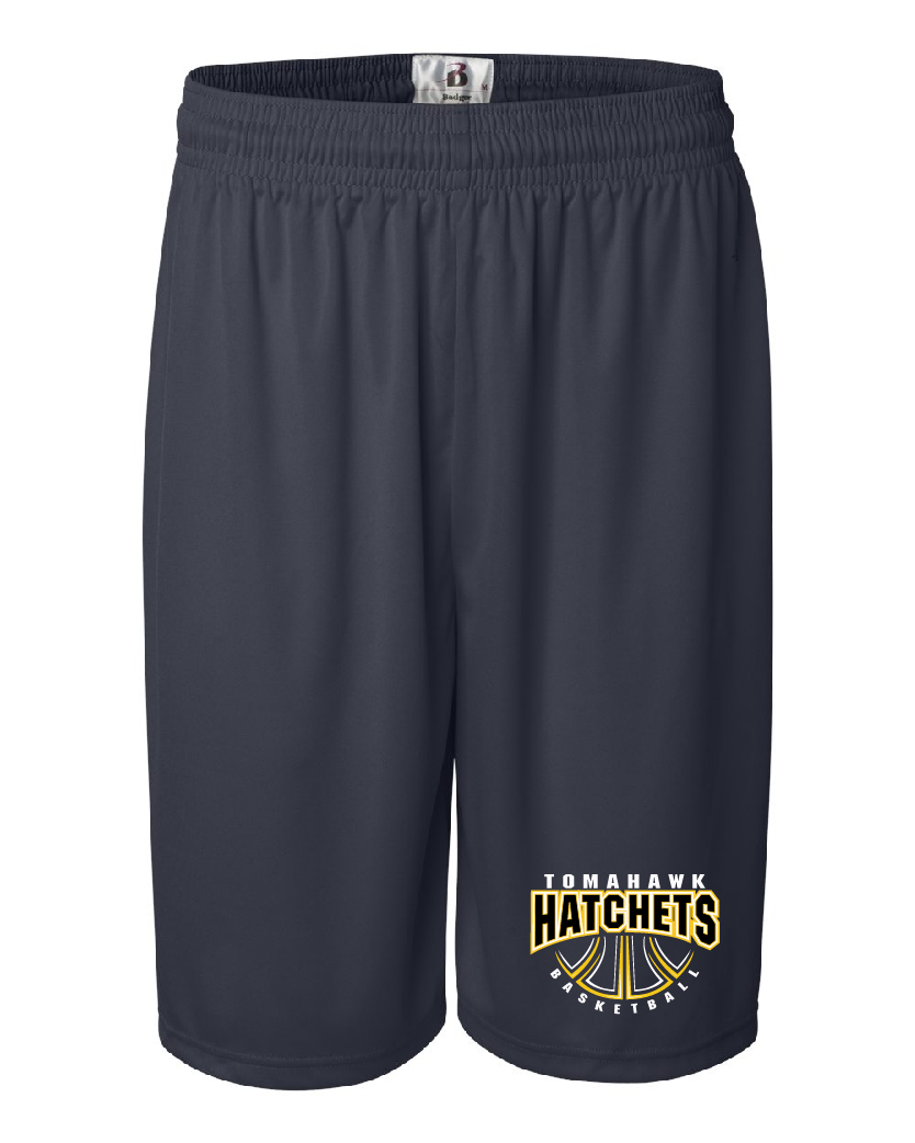 Hatchet Basketball Adult/Unisex 9" Shorts