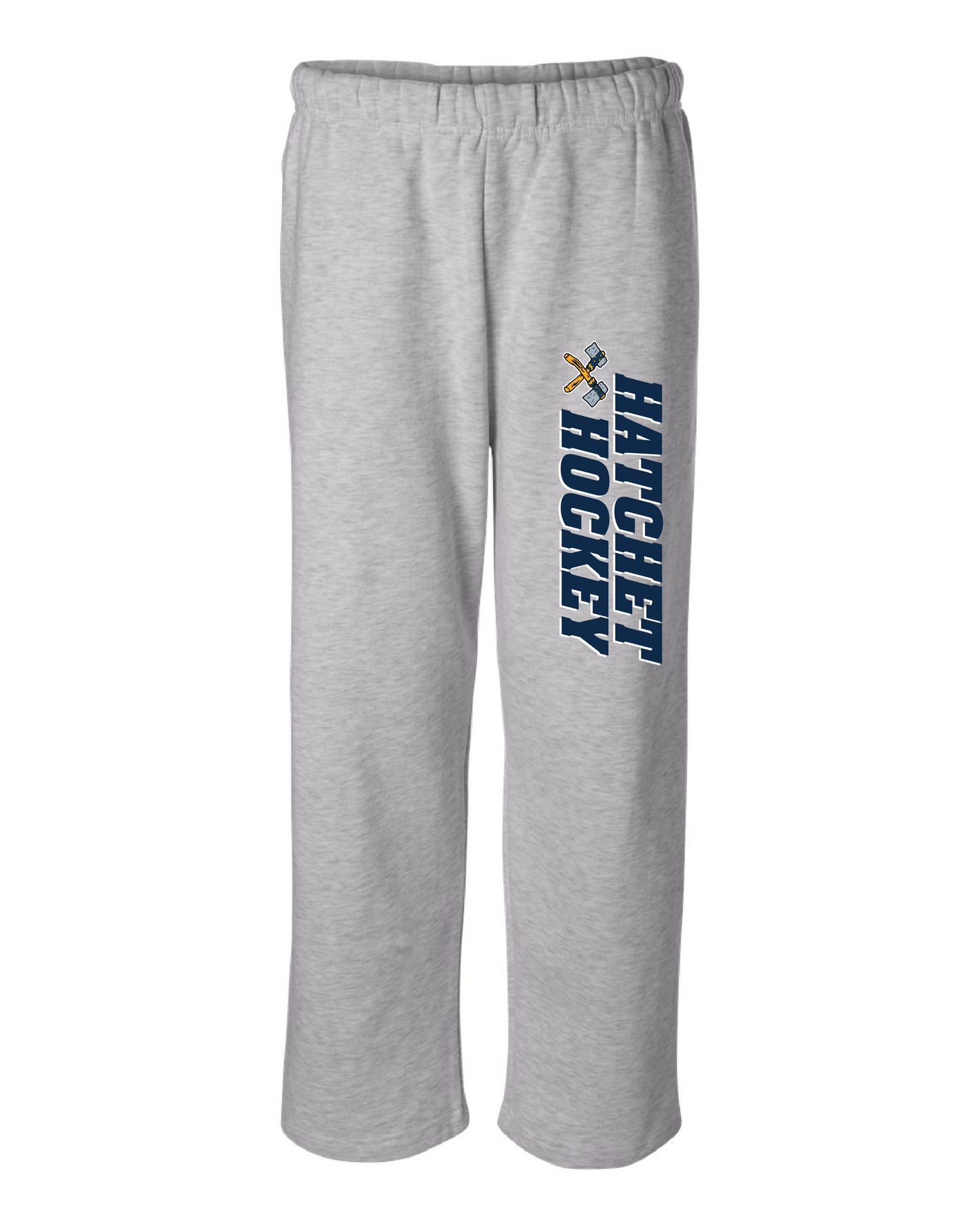 Tomahawk Hockey Unisex Open Bottom Sweatpants **Sizes run Large