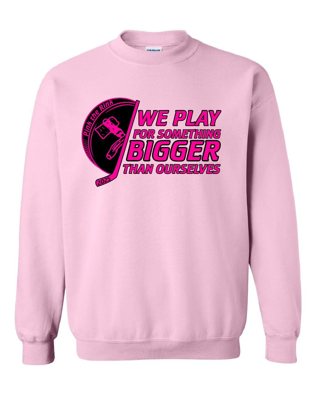 Pink the RInk Crewneck Sweatshirt