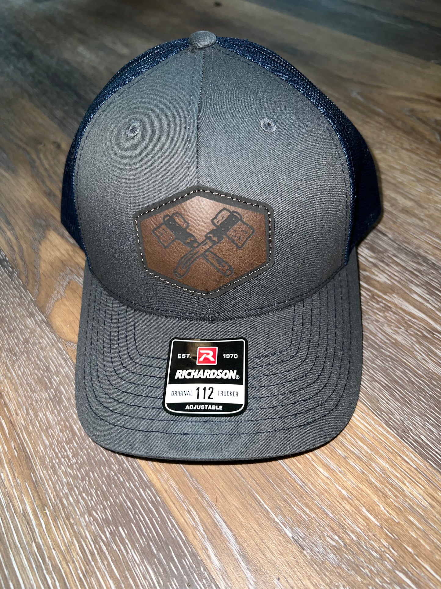 Hatchet Leather Patch Cap