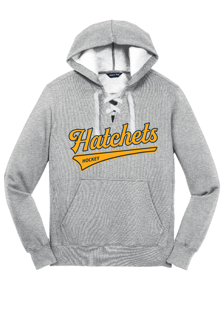 Tomahawk Hockey Lace Up Adult Hoodie