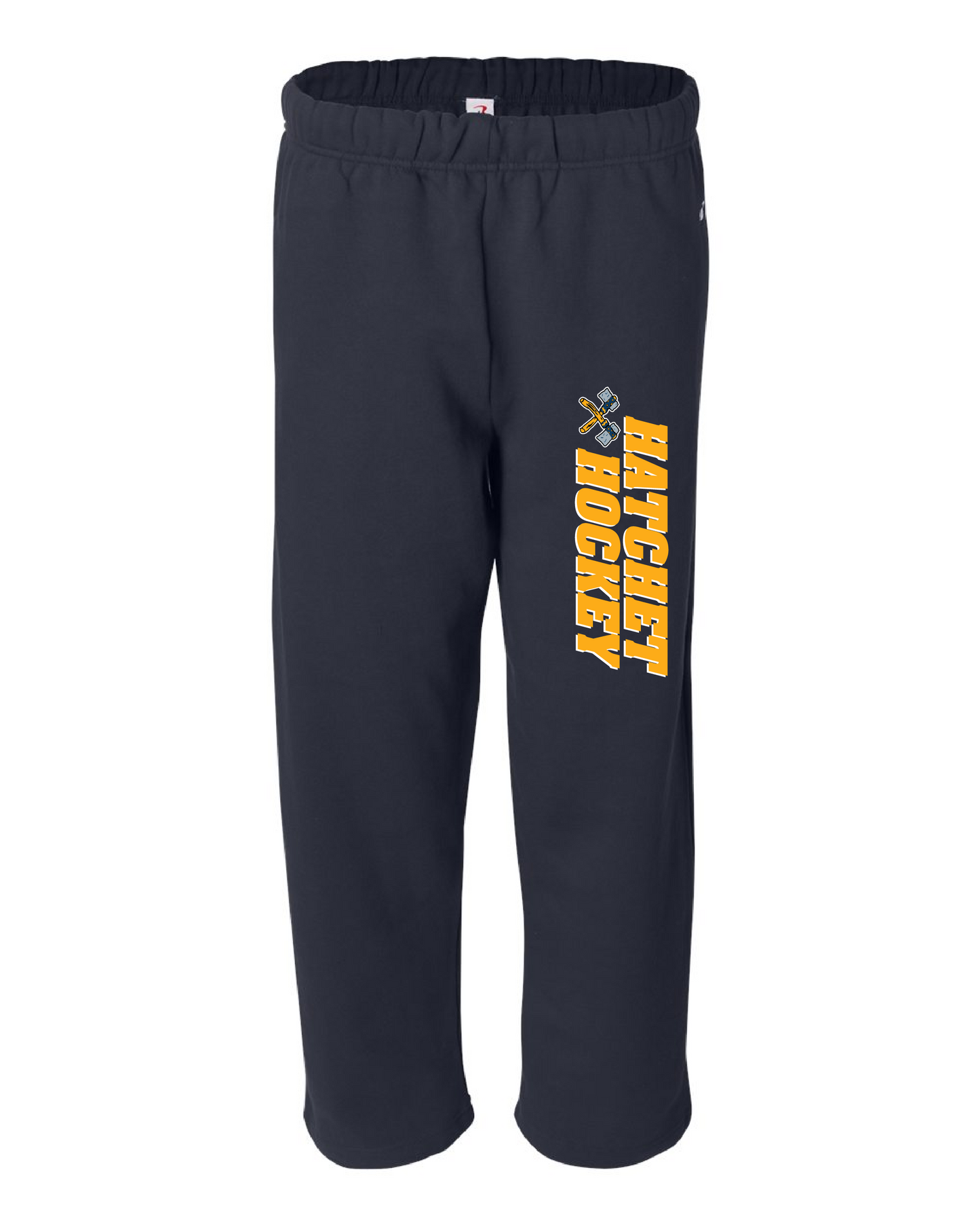 Tomahawk Hockey Unisex Open Bottom Sweatpants **Sizes run Large