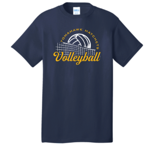 Hatchets Volleyball Tee