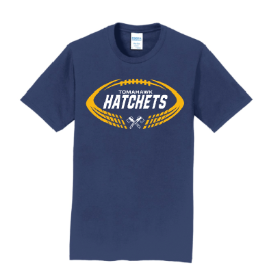 Hatchets Football Tee