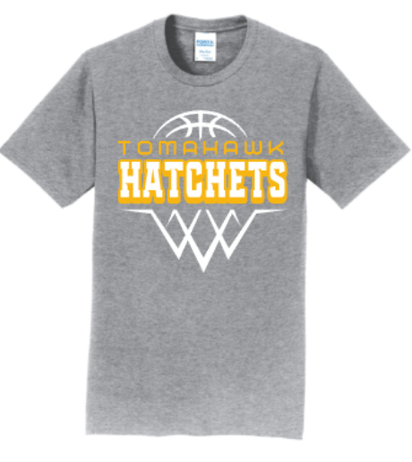 Hatchets Basketball Tee