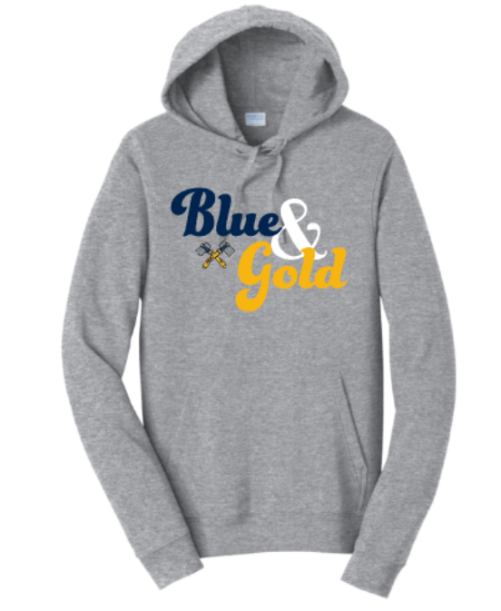 Hatchets Blue & Gold Hoodie