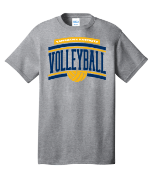 Hatchets Volleyball Tee