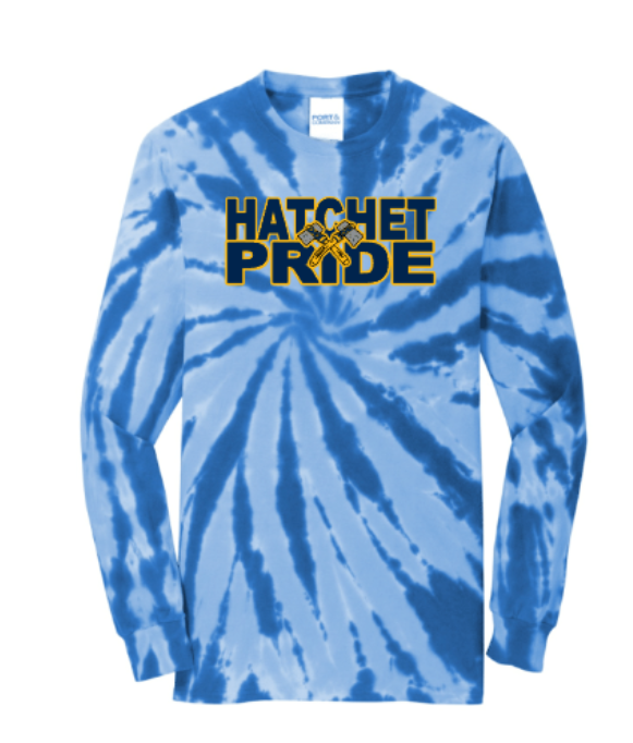 Hatchets Pride Tie Dye Long Sleeve