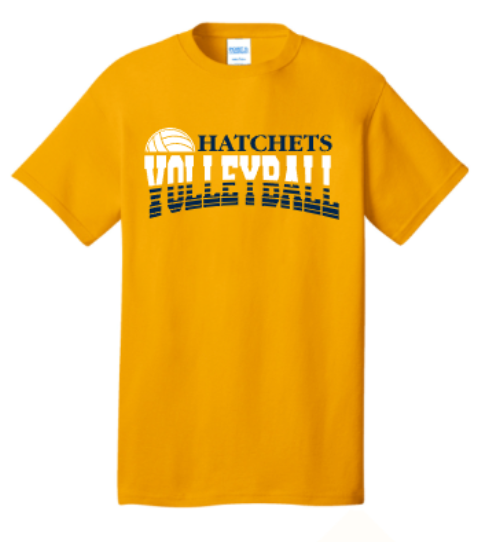 Hatchets Volleyball Tee