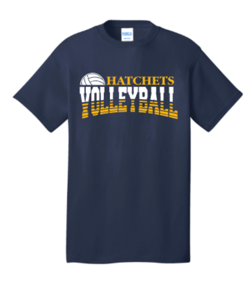 Hatchets Volleyball Tee