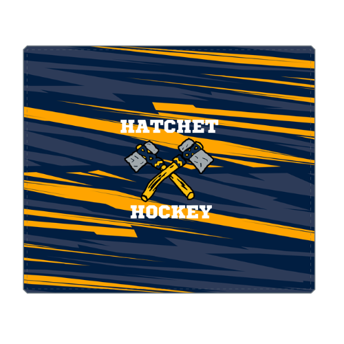 Hockey Sublimated Fleece Blanket