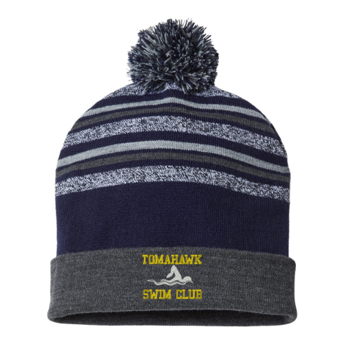 Tomahawk Swim Pom Pom Beanie