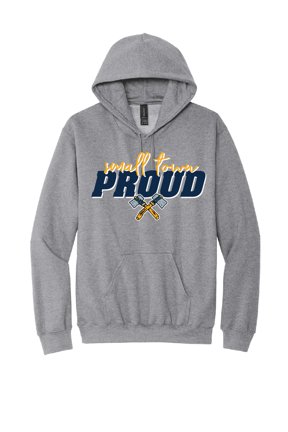 Tomahawk Hatchets Small Town Proud Hoodie