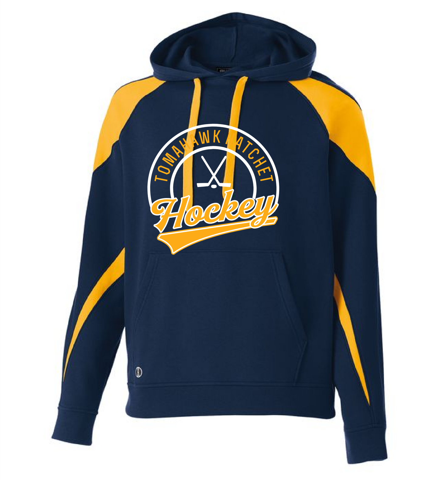 Tomahawk Hockey Colorblock Adult Hoodie