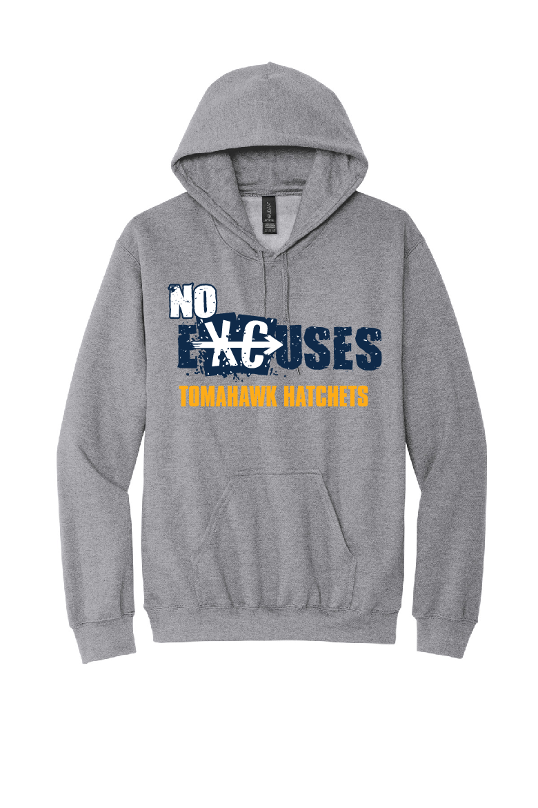 No Excuses Cross Country Hoodie