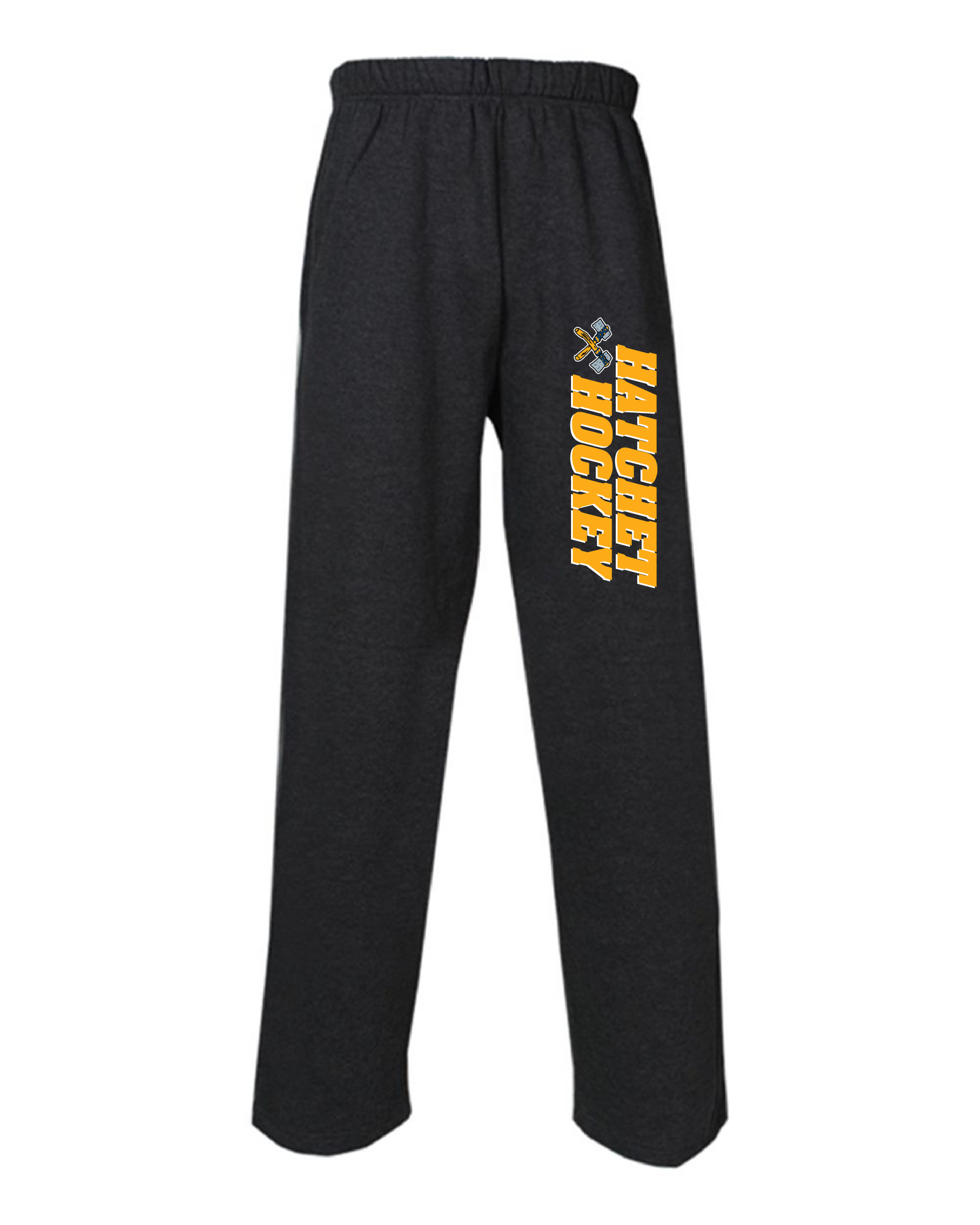 Tomahawk Hockey Unisex Open Bottom Sweatpants **Sizes run Large