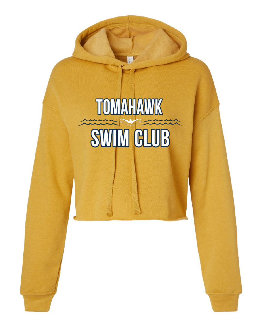 Swim Club CROPPED Hoodie