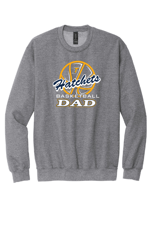 Hatchets Basketball Dad Crewneck