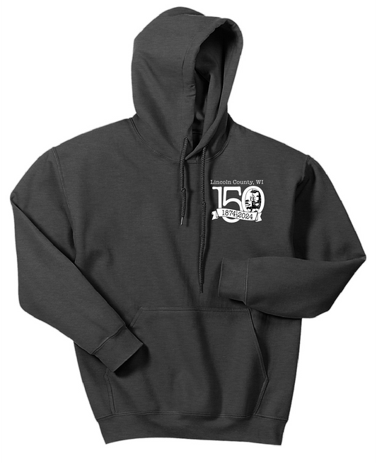 150th Anniversary Gray Hooded Sweatshirt