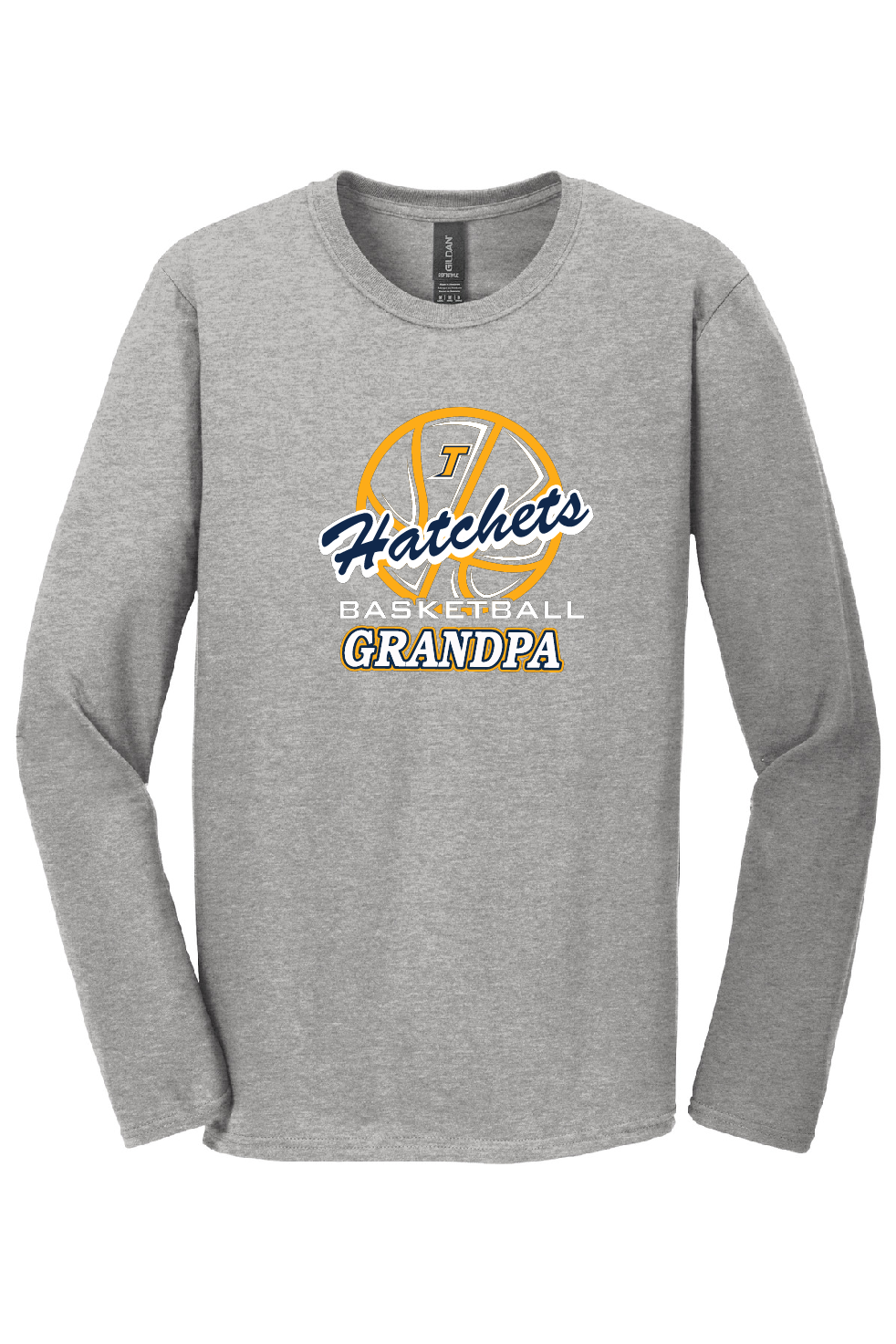 Hatchets Basketball Grandpa Long Sleeve