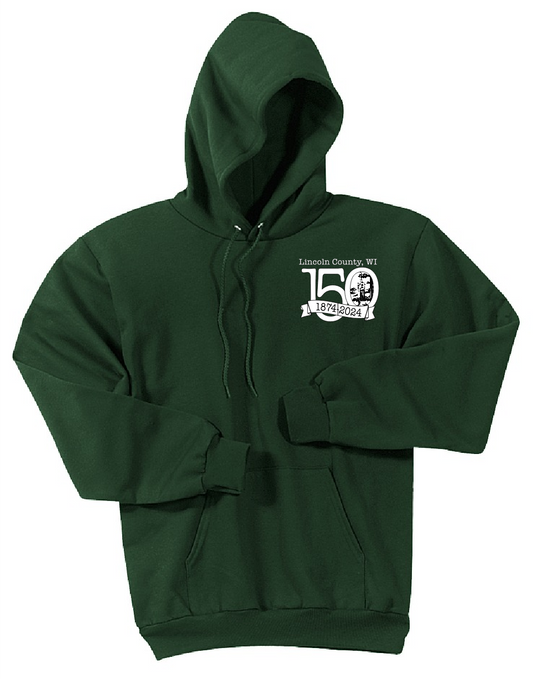 150th Anniversary Green Hooded Sweatshirt