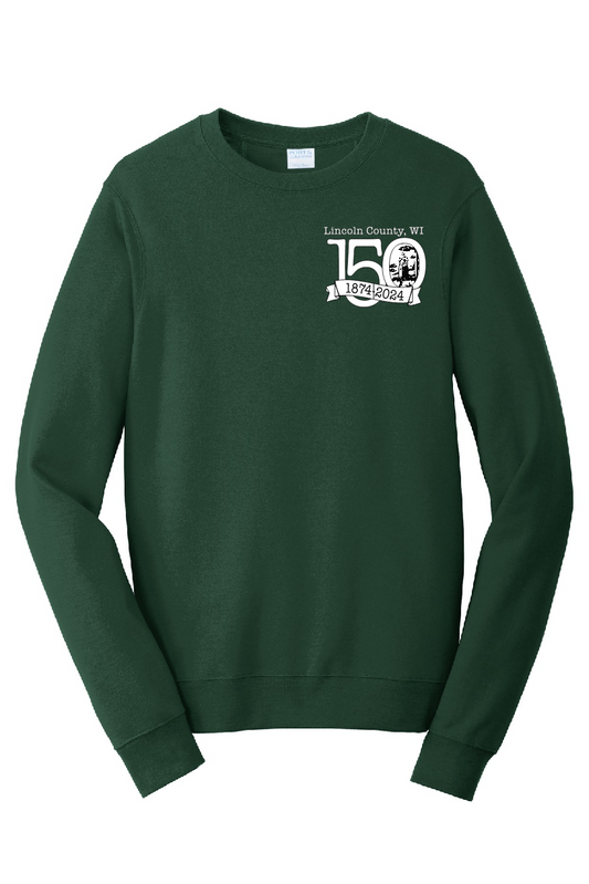 150th Anniversary Green Crewneck Sweatshirt