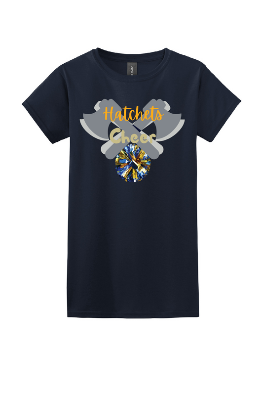 Hatchets Cheer Ladies Tee