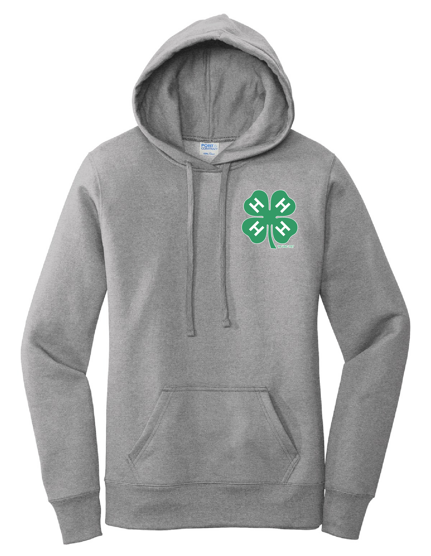 Gray 4-H Hoodie