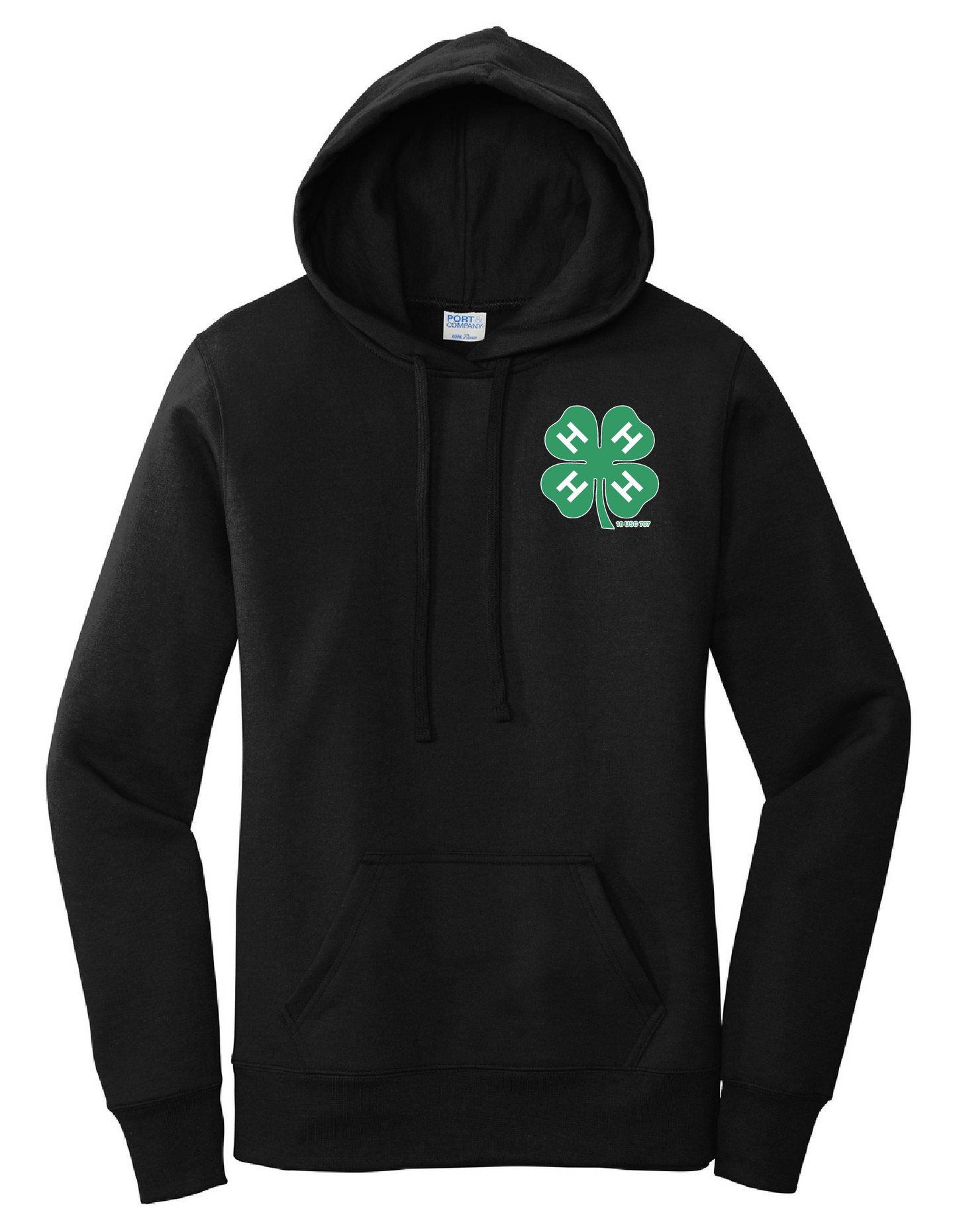 Black 4-H Hoodie