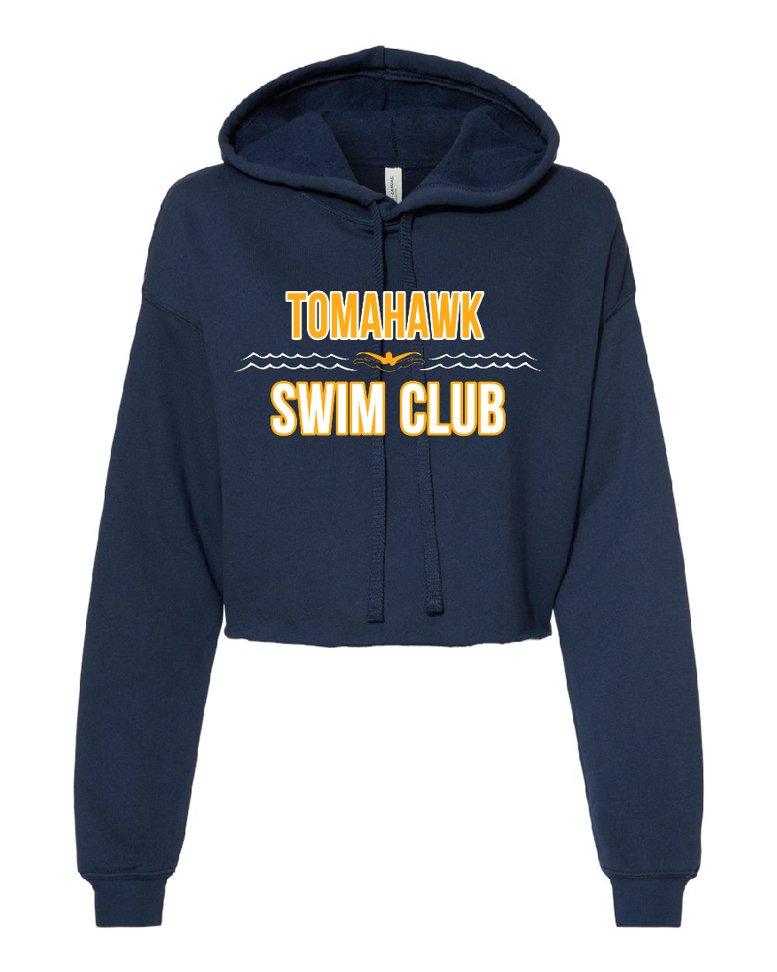 Swim Club CROPPED Hoodie