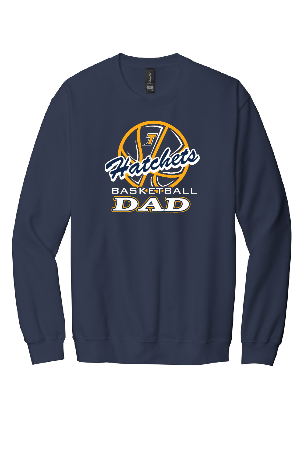 Hatchets Basketball Dad Crewneck