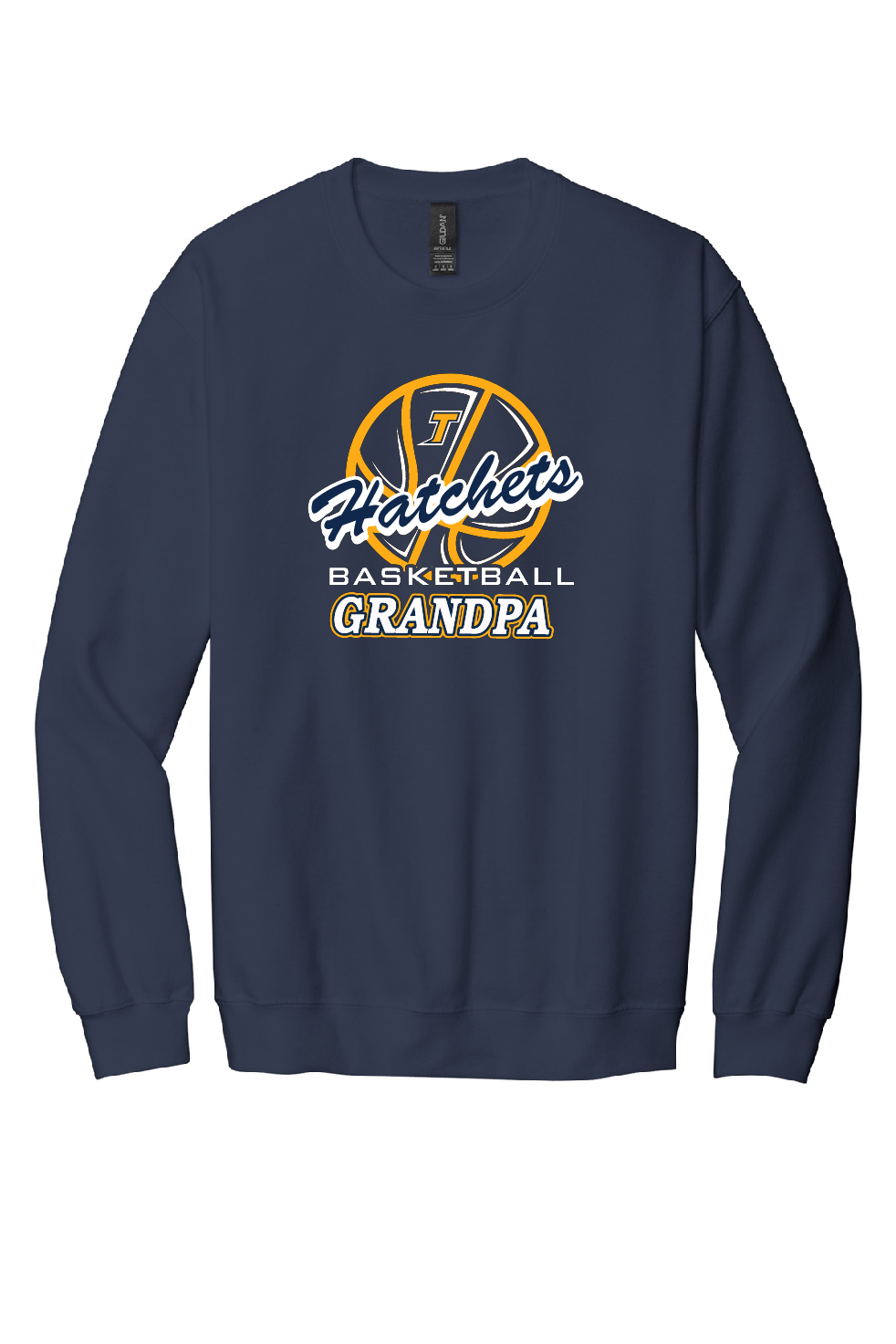 Hatchets Basketball Grandpa Crewneck