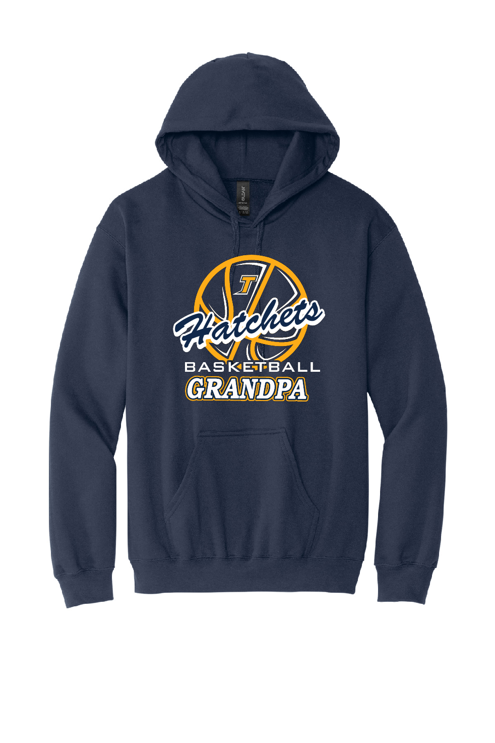 Hatchets Basketball Grandpa Hoodie