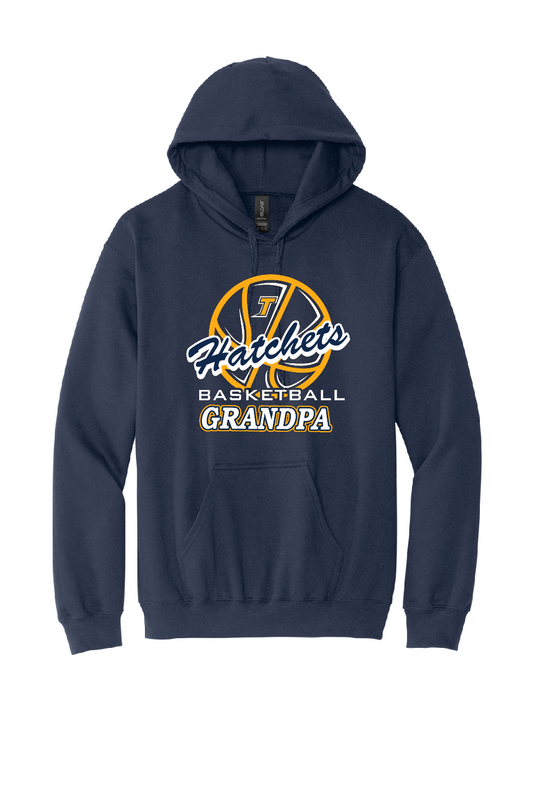 Hatchets Basketball Grandpa Hoodie