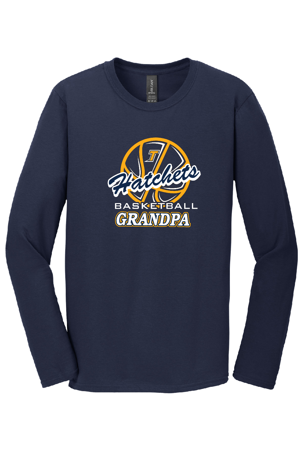 Hatchets Basketball Grandpa Long Sleeve