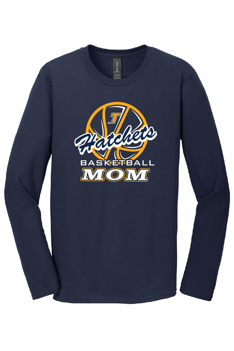 Hatchets Basketball Mom Long Sleeve