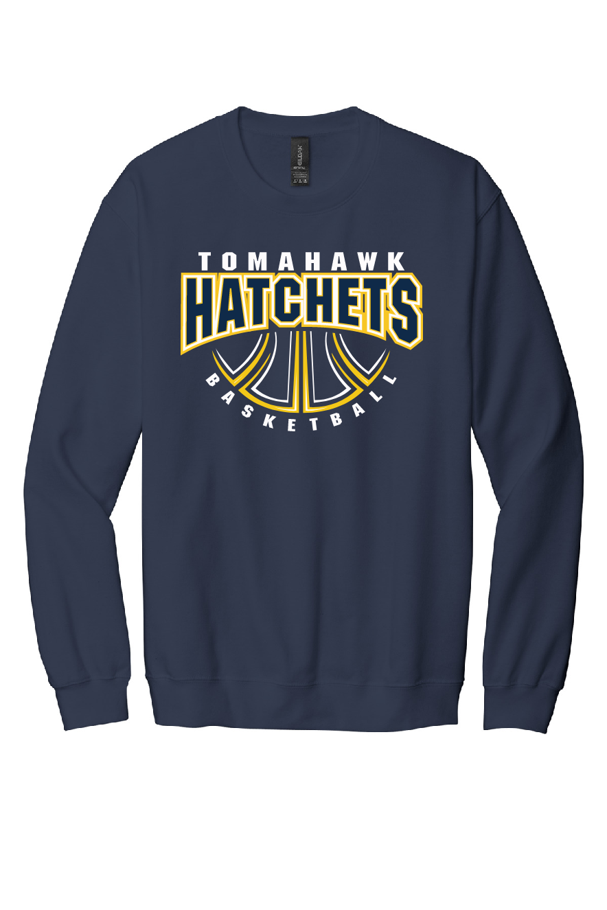 Hatchets Basketball Crewneck