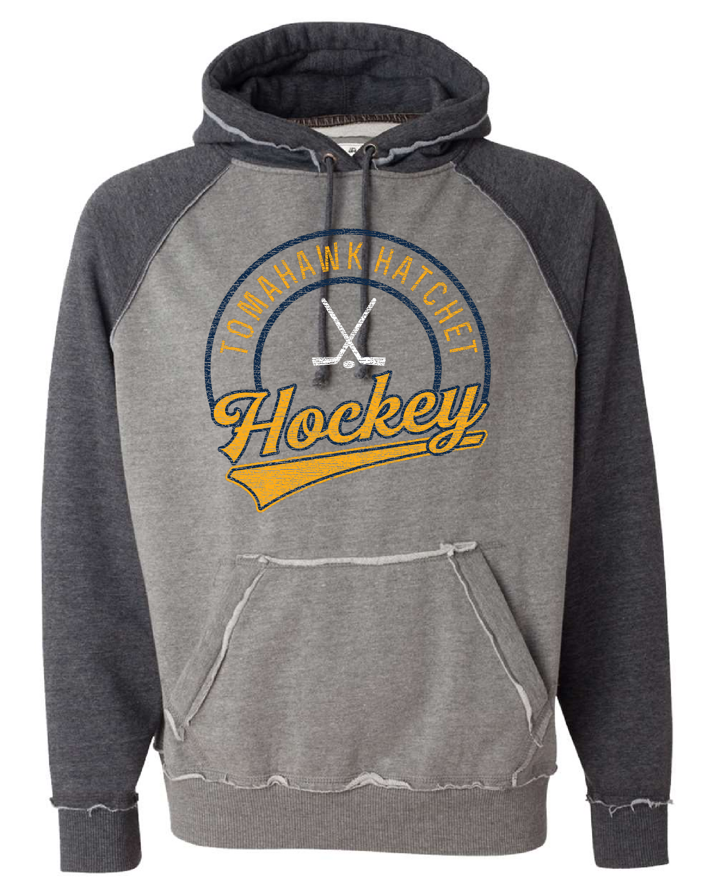 Tomahawk Hockey Vintage Adult Hoodie