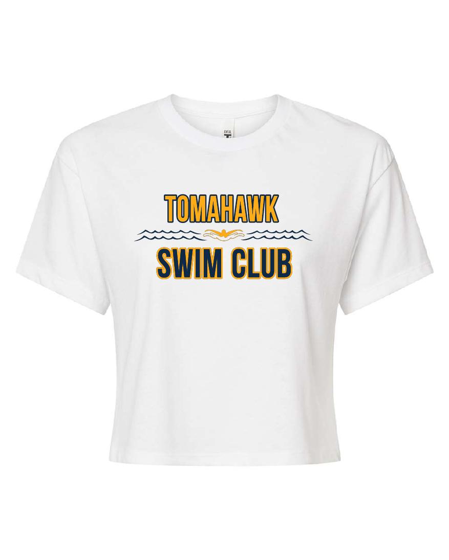 Swim Club CROPPED Tee