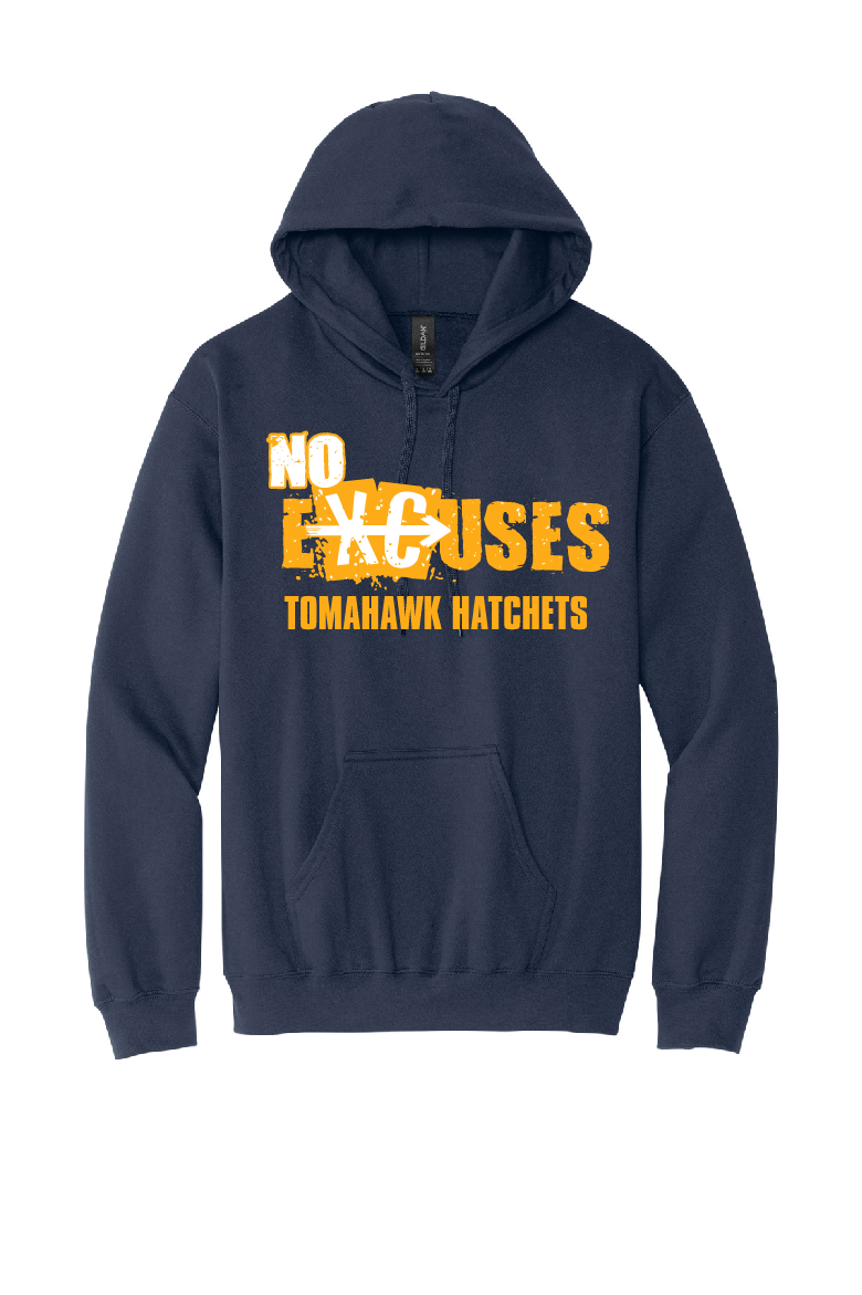 No Excuses Cross Country Hoodie