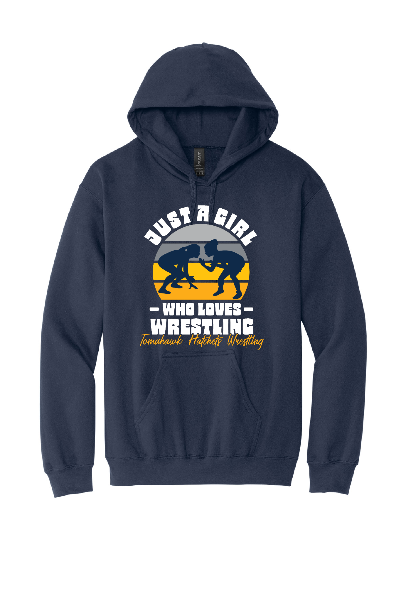 Hatchets Girl's Wrestling Hoodie